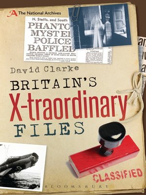 cover image of Britain's X-traordinary Files